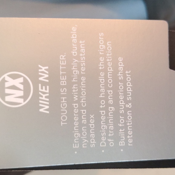 Nike NX Women's Size 12 One Piece Tank Swim Suit New with Tags - Picture 9 of 13